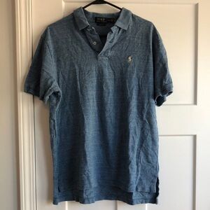Polo by Ralph Lauren Men's Blue Polo Shirt